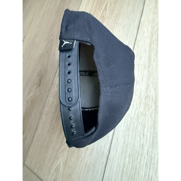 Air Jordan True Hat Men Red Black Embroidered Logo Jumpman Snap Back Cap - Picture 7 of 7